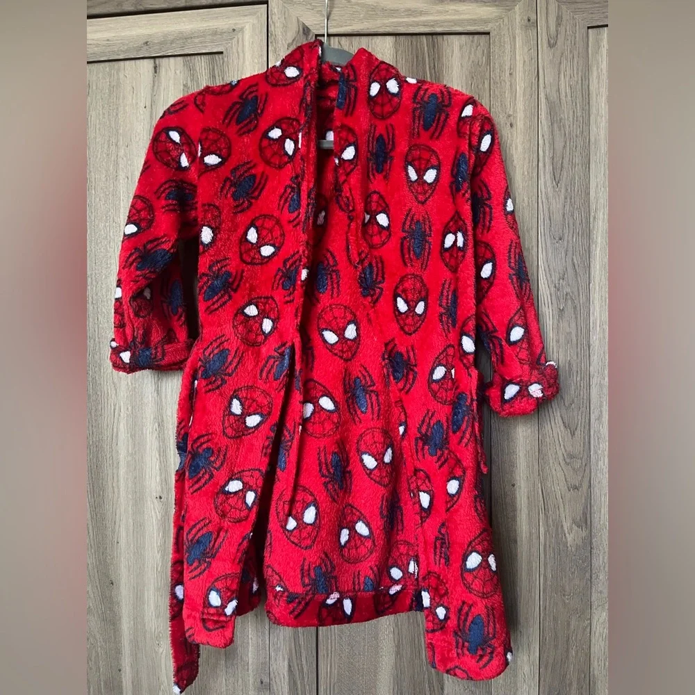 Red Spider-Man boy’s Robe - Picture 1 of 1